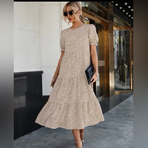 SHEIN Dresses & Skirts - Casual Boho Midi Dress size L